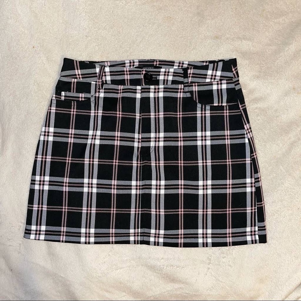Plaid skirt